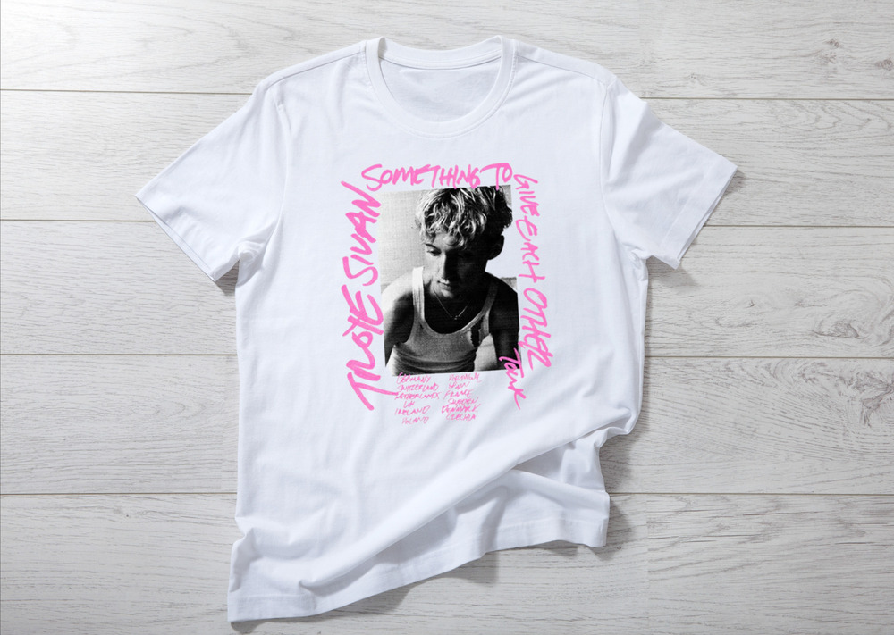 Troye Sivan Portrait T-shirt Troye Sivan Music Tour Shirt